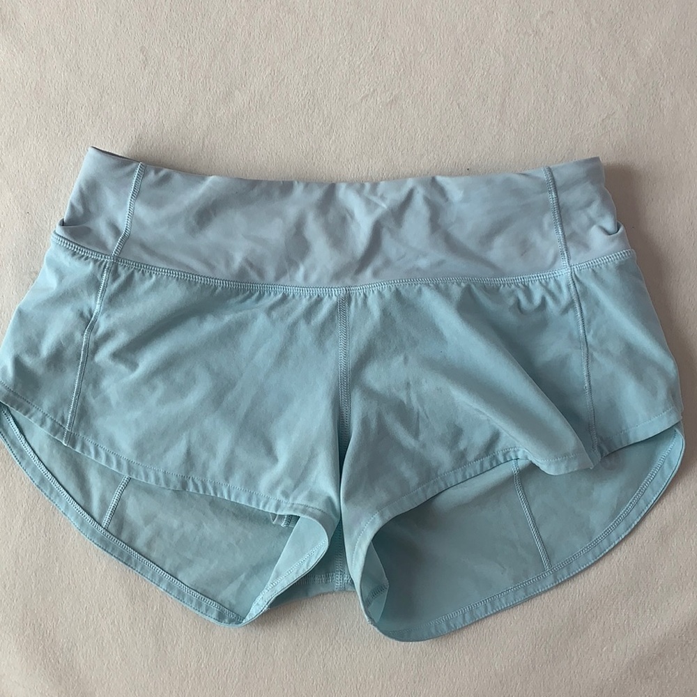 Lululemon: Baby Blue Shorts